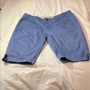 The North Face Men's Light Blue Flat Front Shorts